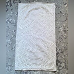 Hotel Collection Creme King Pillow Sham Textured Design